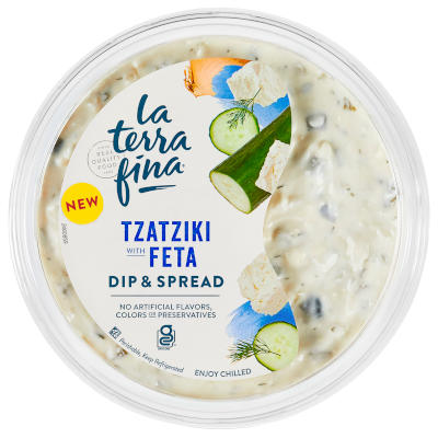 La Terra Fina Tzatziki with Feta Dip & Spread
