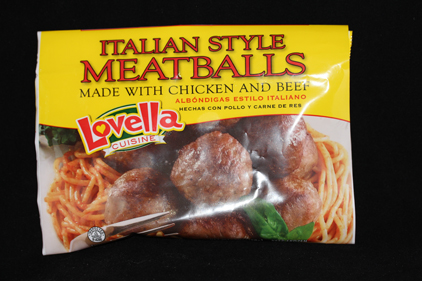 Lovella Cuisine spaghetti and meatballs