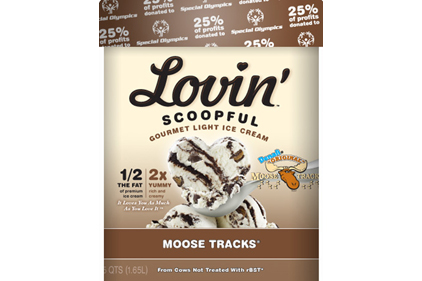 Lovin' Scoopful Moose Tracks