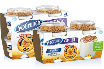 YoCrunch Greek yogurt breakfast blends