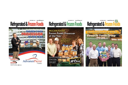 Frozen Foods POY covers