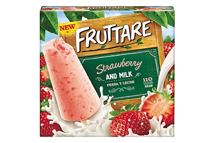 Fruttare frozen ice cream bars