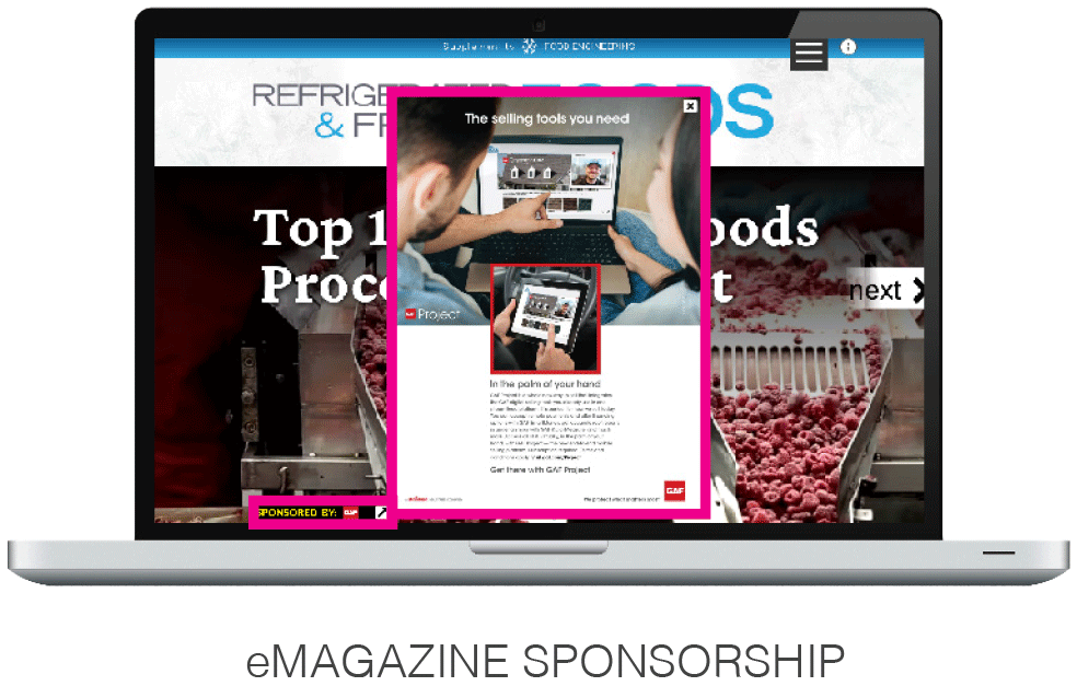 eMagazine full sponsorships