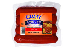 Glory Foods smoked sausage