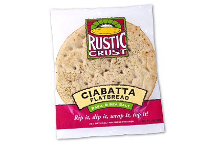 Rustic Crust ciabatta flatbread