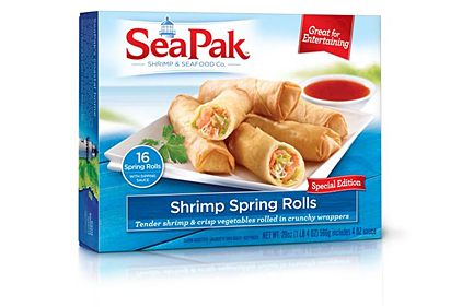 SeaPak spring rolls