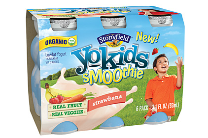 Stonyfield YoKids smoothies