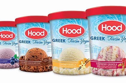 HP hood frozen yogurt