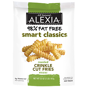 Alexia Foods crinkle fries