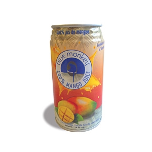 Blue Monkey mango juice