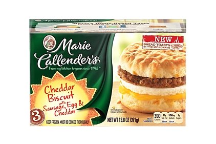 Marie Callender breakfast sandwiches