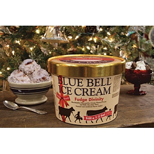 Blue Bell Fudge Divinity ice cream
