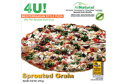 Better 4 U sprouted grain pizza