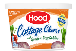 Hood garden veg cottage cheese feature