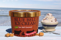 Blue Bell sea salt ice cream