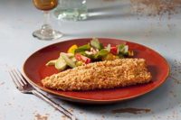Clear Springs tortilla crusted trout