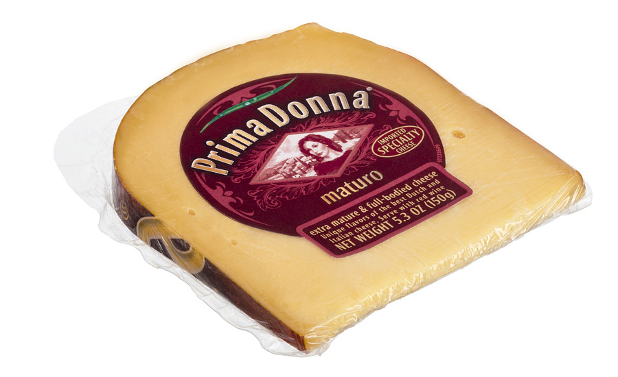 Prima Donna cheese packaging