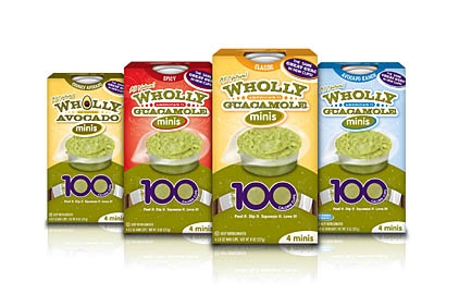 Wholly Guacamole dipping cups