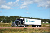 Lineage Logistics truck