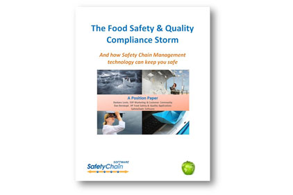 Safety Chain food safety paper
