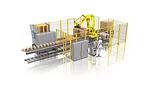 Douglas Machine Stratum palletizer