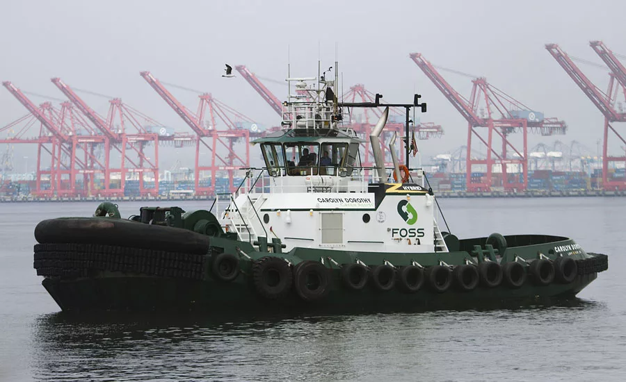 Port of Long Beach tugboat
