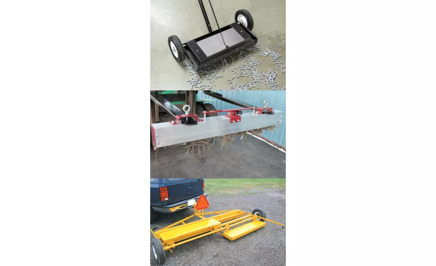 Magnet Source sweeper trio