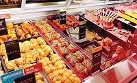 Refrigerated deli case Refrigerated deli case