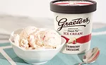 Graeter’s strawberry cheesecake ice cream