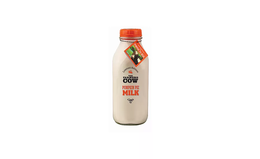 Farmer's Cow pumpkin pie milk