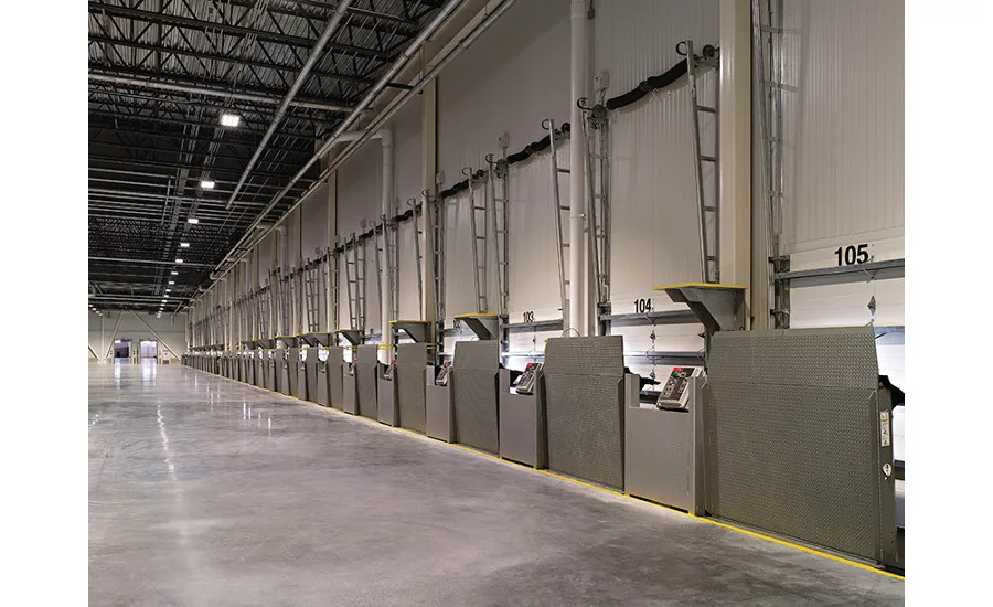 A M King refrigerated dock area