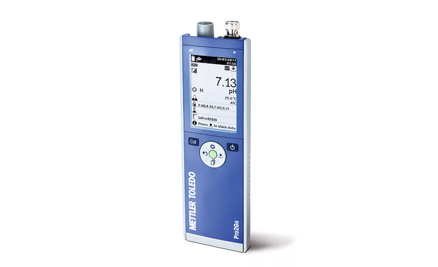 Mettler Toledo Pro2Go handheld pH meter
