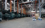 Gray Construction Clemens Coldwater refrigeration engine room