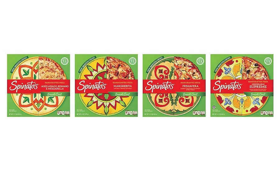 Spinatos Broccoli Crust Pizza