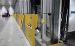 CMC Design Vertical Dock Levelers at Refrigerated Dock