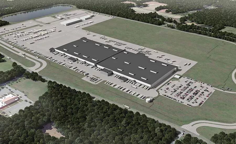 LEO A DALY Publix aerial rendering