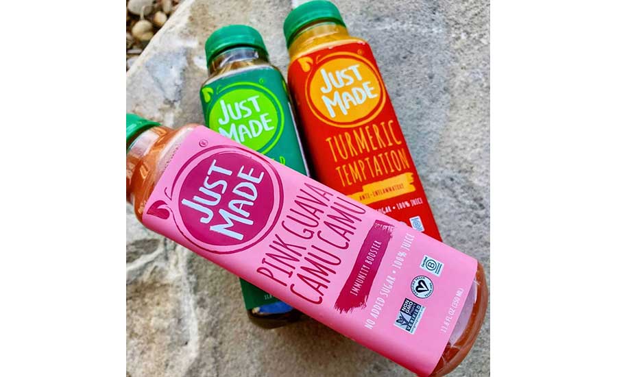 100% tropical, plant-based juices