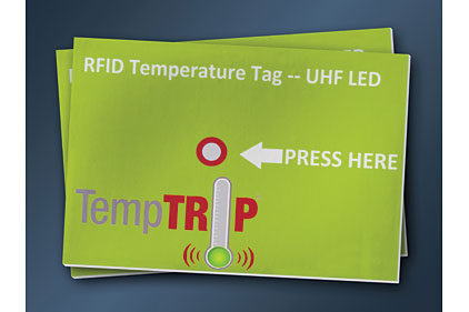 Temptrip cold chain RFID tag