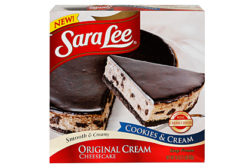 Sara Lee Cookies and Cream Cheesecake