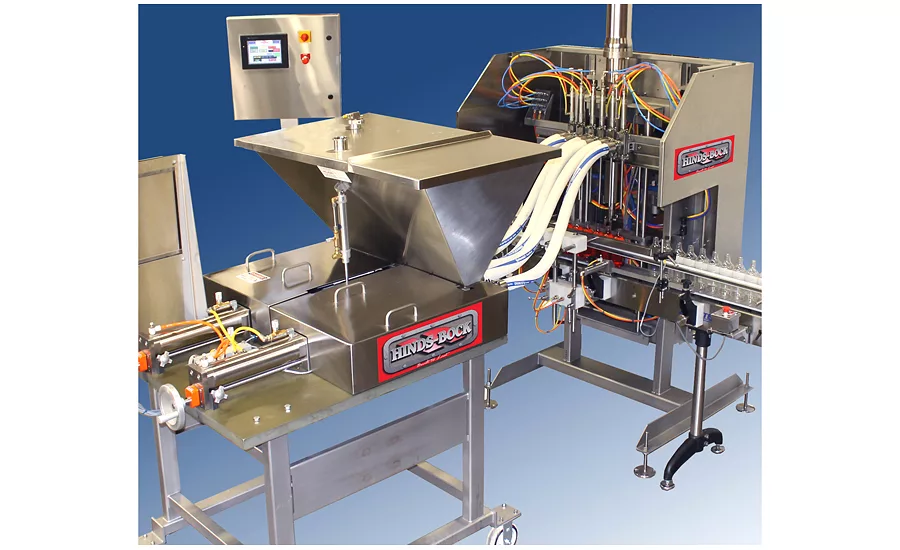 Hinds Bock bottle filling